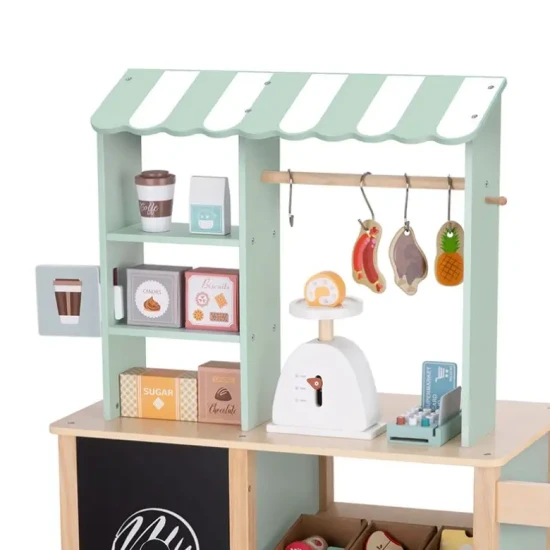 Detský predajný stánok na hranie