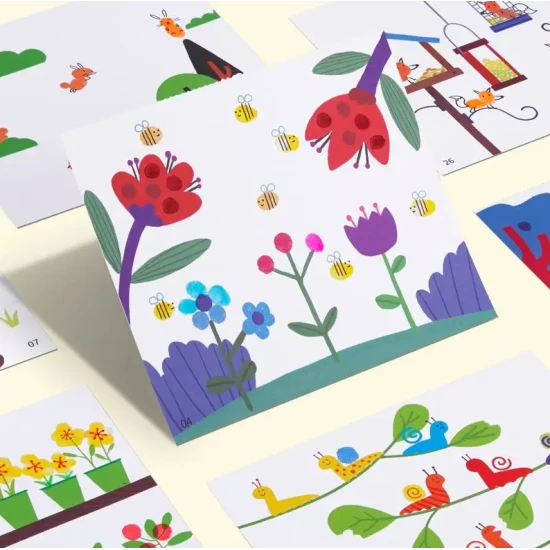 Omaľovánky pre prstové farby pre deti Svet Tookyland