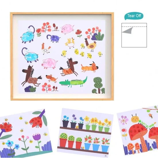 Omaľovánky pre prstové farby pre deti Svet Tookyland