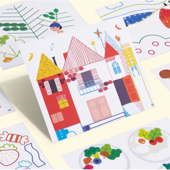 Omaľovánky pre prstové farby pre deti Umelec Tookyland