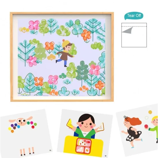 Omaľovánky pre prstové farby pre deti Umelec Tookyland