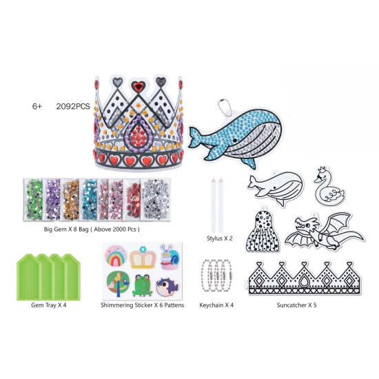 Diamantová mozaika pre deti Princezná Tookyland