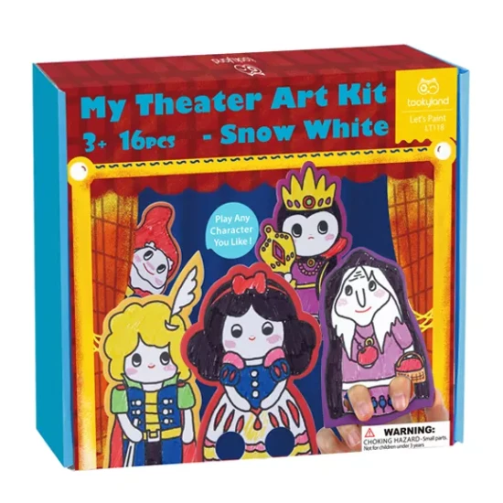 Vyrob si bábkové divadlo Snehulienka Tookyland