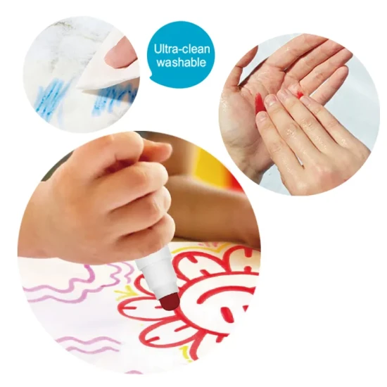 Hrubé farebné fixky pre najmenších