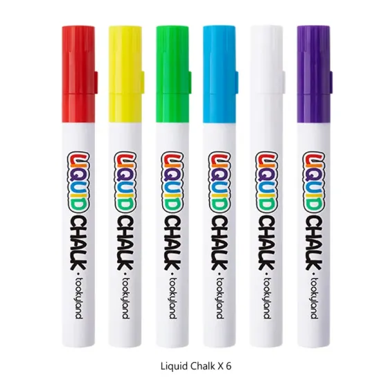 Kriedové fixky na tabuľu