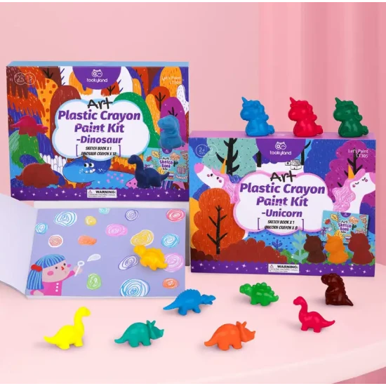 Kreatívna sada Voskovky pre najmenších Dinosaurus Tookyland.