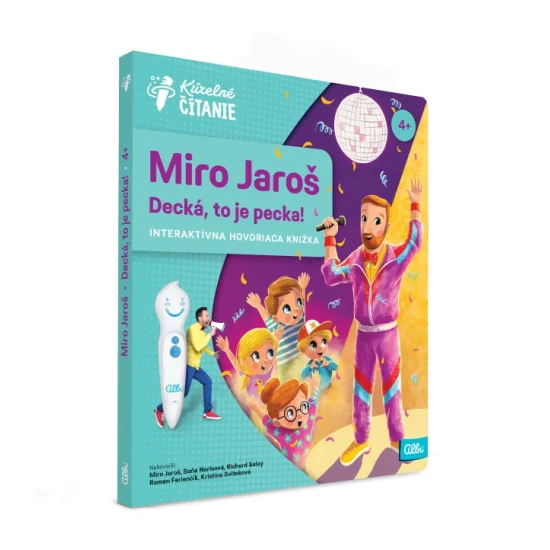 Miro Jaros Decka to je pecka Kuzelne citanie – interaktivna hovoriaca kniha pre deti od Albi