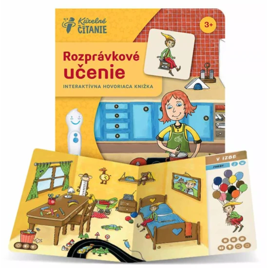 Rozprávkové učenie s elektronickou ceruzkou Albi Kúzelné čítanie