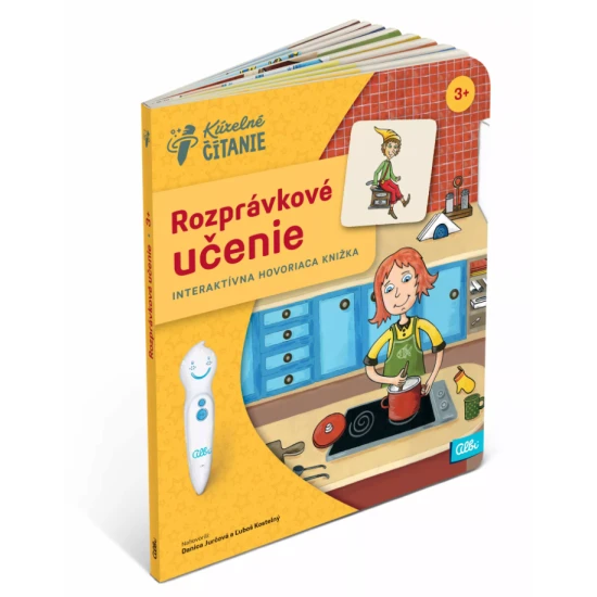 Rozprávkové učenie s elektronickou ceruzkou Albi Kúzelné čítanie