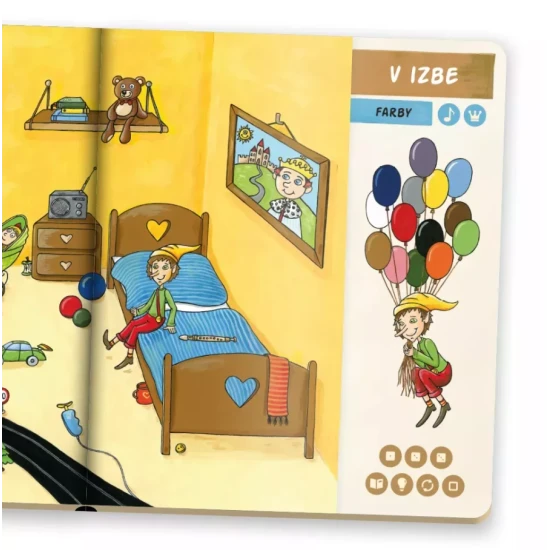 Rozprávkové učenie s elektronickou ceruzkou Albi Kúzelné čítanie