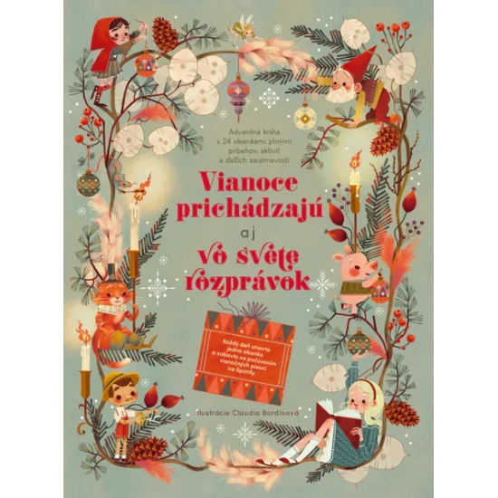 Adventná kniha s 24 okienkami plnými príbehov, aktivít a ďalších zaujímavostí.