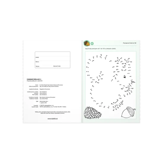 Pracovný zošit pre 2. ročník ZŠ na upevňovanie matematiky preberanej v škole.