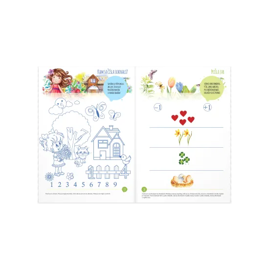 Pracovný zošit Hravé počítanie 5-6 rokov zahŕňa úlohy, ktoré vedú k osvojovaniu si základov matematických poznatkov a zručností.