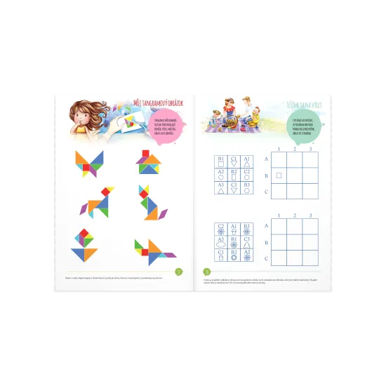 Pracovný zošit Hravé počítanie 5-6 rokov zahŕňa úlohy, ktoré vedú k osvojovaniu si základov matematických poznatkov a zručností.