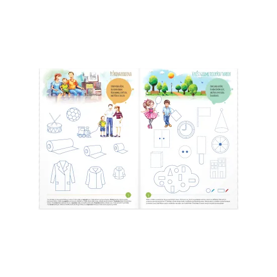 Pracovný zošit Hravé počítanie 5-6 rokov zahŕňa úlohy, ktoré vedú k osvojovaniu si základov matematických poznatkov a zručností.