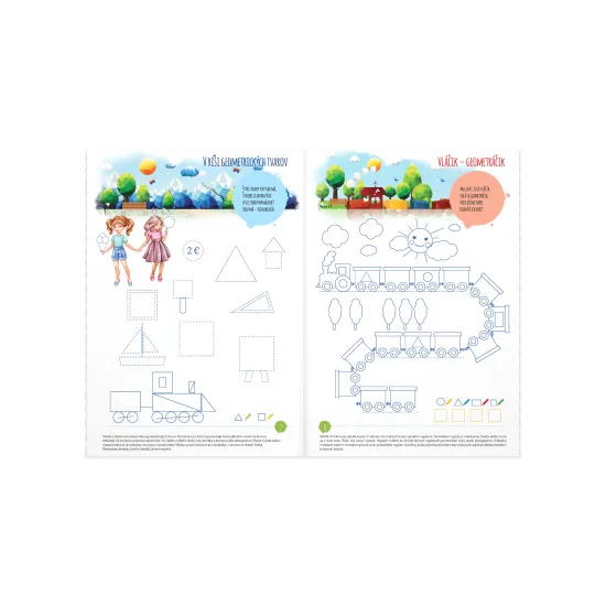Pracovný zošit Hravé počítanie 5-6 rokov zahŕňa úlohy, ktoré vedú k osvojovaniu si základov matematických poznatkov a zručností.