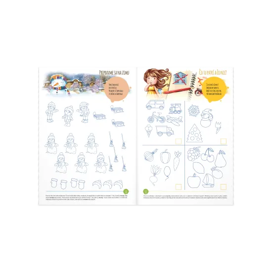 Pracovný zošit Hravé počítanie 5-6 rokov zahŕňa úlohy, ktoré vedú k osvojovaniu si základov matematických poznatkov a zručností.