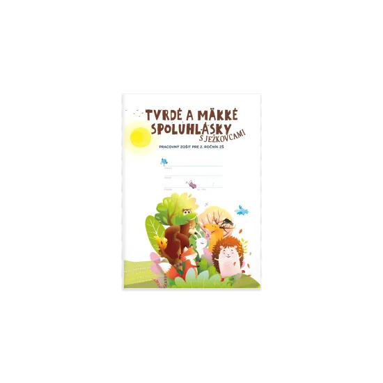 Pracovný zošit pre 2. ročník ZŠ na precvičovanie spoluhlások a správneho písania.