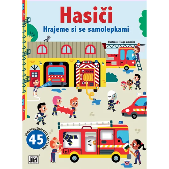 Titul obsahuje 10 farebných strán a 3 listy plné znovu použiteľných samolepiek