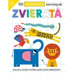 100 stratených samolepiek - Zvieratá