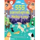 Nálepkový zošit s viac ako 555 samolepkami mačiek a psov.