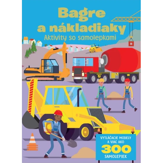 Bagre a nákladiaky - Aktivity so samolepkami