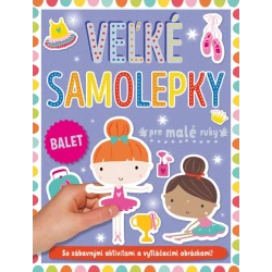 Balet - Veľké samolepky pre malé ruky