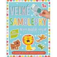 Divé zvieratá - Veľké samolepky pre malé ruky