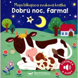 Dobrú noc, farma! - Moja blikajúca zvuková knižka