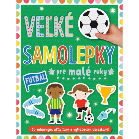 Vykopni loptu a trénuj si zábavu v tejto prekrásnej knižke plnej aktivít!