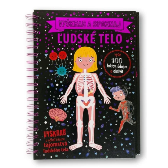 Priprav sa na prieskum ľudského tela a preškriab si cestu od hlavy až po päty.