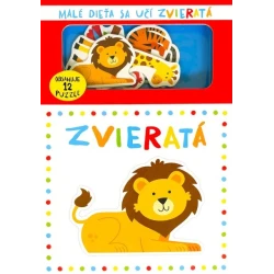 Malé dieťa sa učí Zvieratá