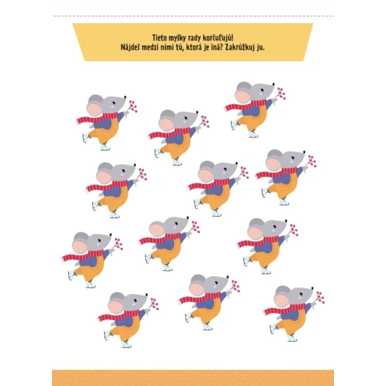 Zimný pracovný zošit pre deti s aktivitami, spájačkami, bludiskami a zimnými zvieratami