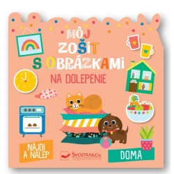 Môj zošit s obrázkami na dolepenie - Doma