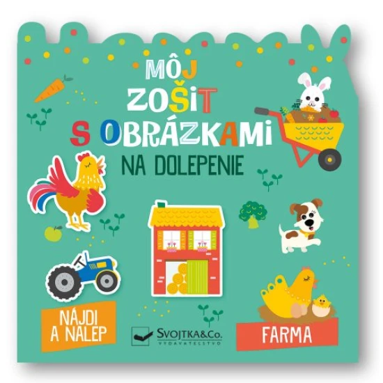 Dolepuj samolepky a spoznaj zvieratá z farmy.