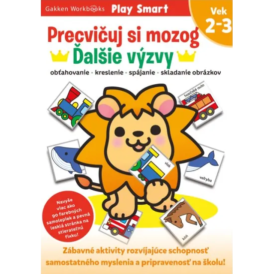 Ideálny pracovný zošit pre detské ručičky! Je určený deťom vo veku dvoch až troch rokov, ktoré sa ešte len začínajú učiť.