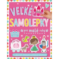 Princeznin palác - Veľké samolepky pre malé ruky