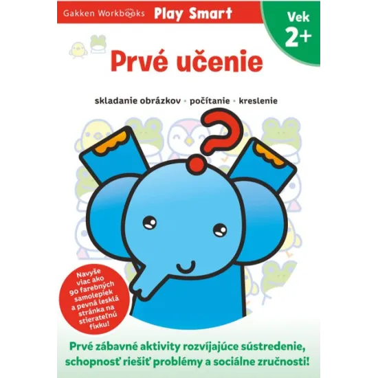 Ideálny pracovný zošit pre detské ručičky! Pútavé aktivity a budovanie zručností prostredníctvom hier a zábavných úloh.
