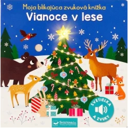 Vianoce v lese - Moja blikajúca zvuková knižka