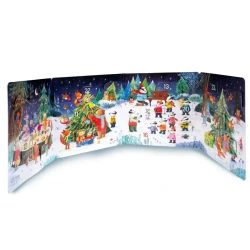 Vianočná knižka 24 adventných okienok