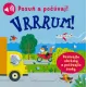 Pozri sa na stránky, posuň obrázky a vypočuj si k nim zvuky najrôznejších dopravných prostriedkov.