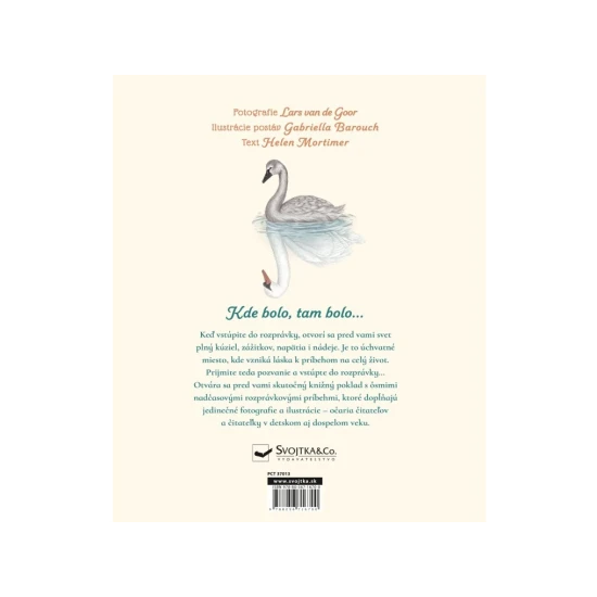 Zbierka klasických rozprávok s fotografiami prírody a ilustráciami postáv z príbehov bratov Grimmovcov a Andersena