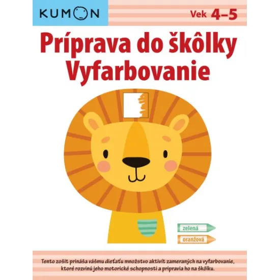 Pracovný zošit pripravuje dieťa na aktivity, ktorým sa bude venovať v škôlke. Je zameraný na prácu s pastelkami.