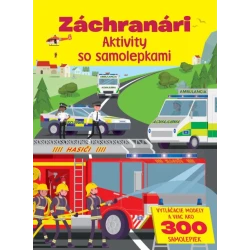 Záchranári - Aktivity so samolepkami