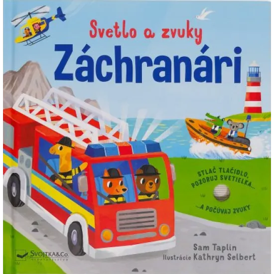 Táto zvuková kniha doplnená o svetielka ti predstaví najrôznejšie záchranárske prostriedky v konkrétnych situáciách.