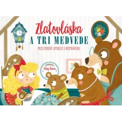 Zlatovláska a tri medvede - priestorové leporelo