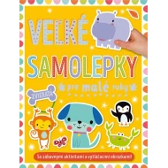 Zvieratá - Veľké samolepky pre malé ruky