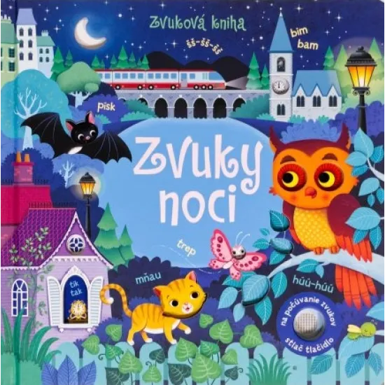 Čo sa deje vonku v noci, keď spíme? Poďme to s deťmi zistiť v tejto zvukovej knihe.