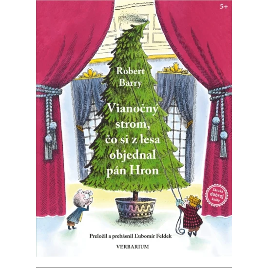 Čo sa stane, keď je vianočný stromček až príliš vysoký. Obrázková knižka rozveselí deti počas najkrajších dní v roku.