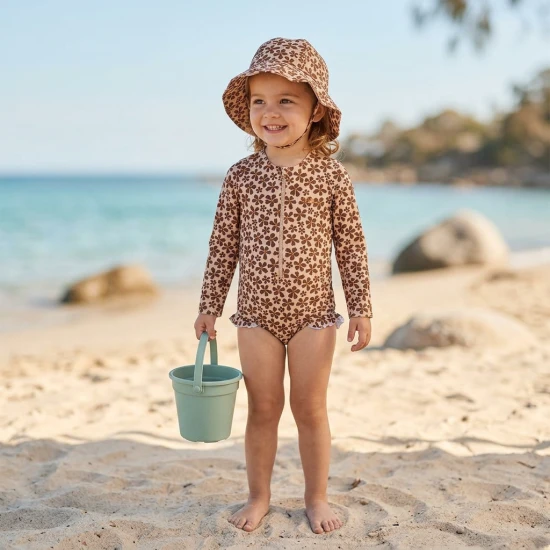 Plážový klobúk s UPF 50+ Wild Flower